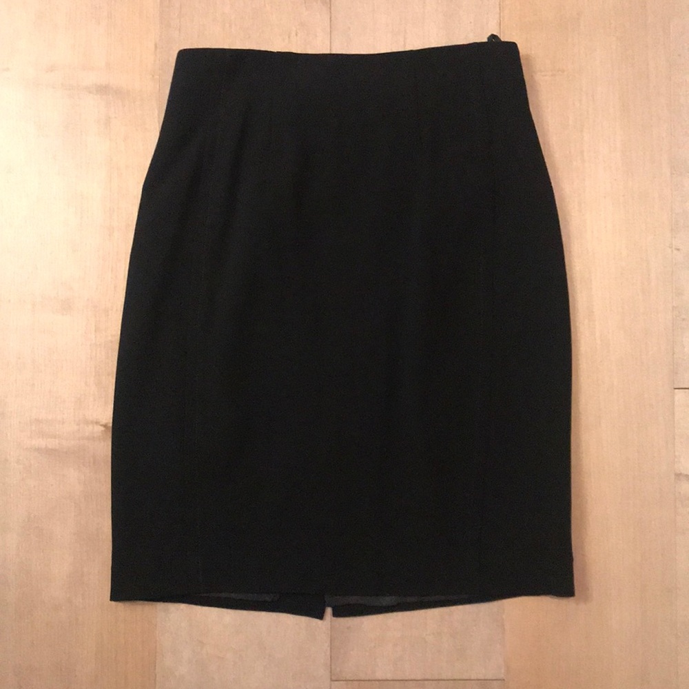 Black work skirt